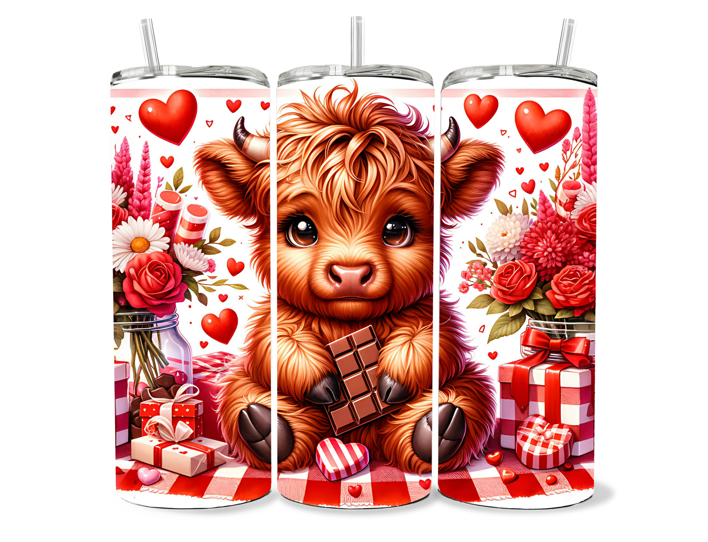 Highland Cow Tumbler