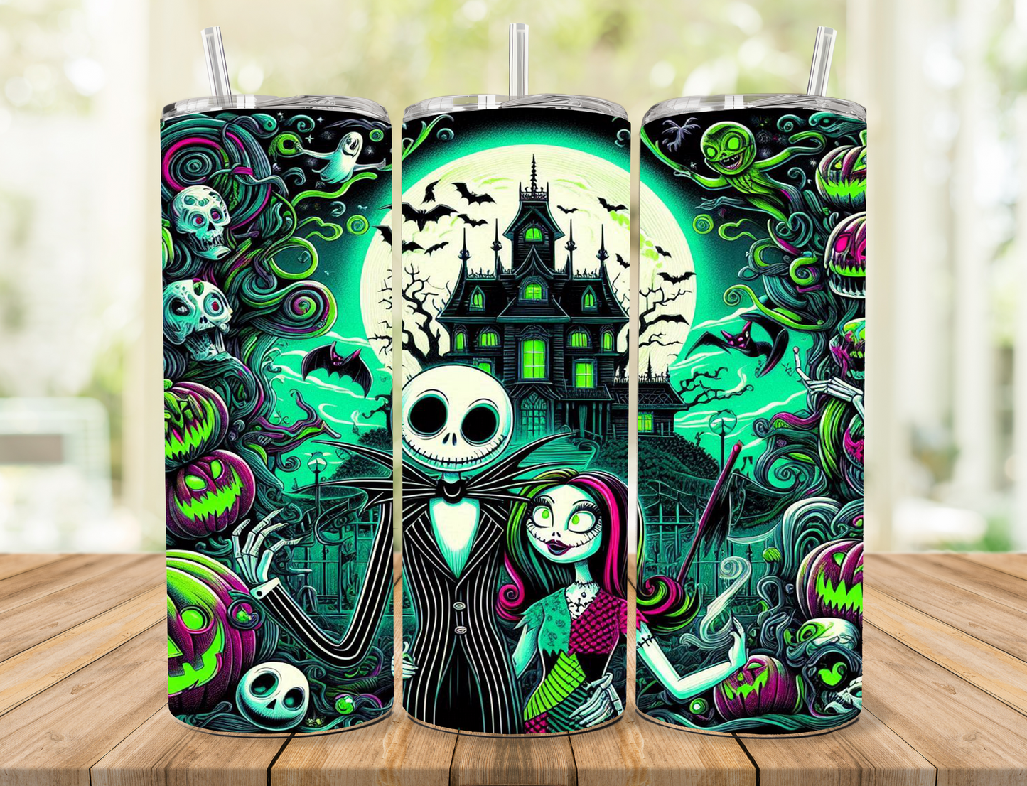 Nightmare Before Christmas Tumbler