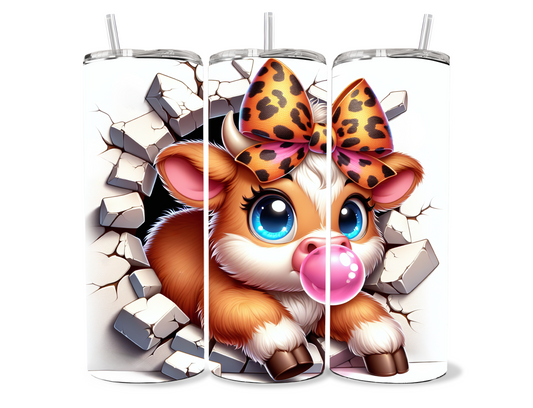 Highland Cow Tumbler