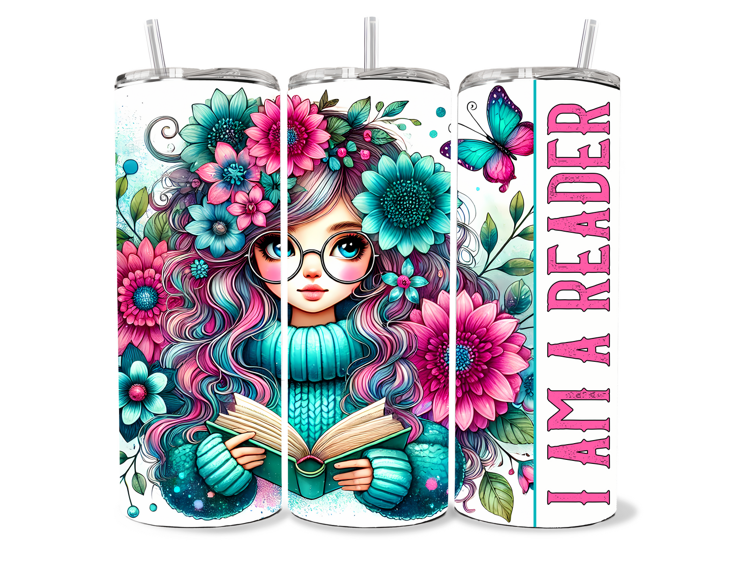 I Am A Reader Tumbler