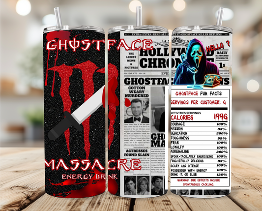 Ghostface Tumbler