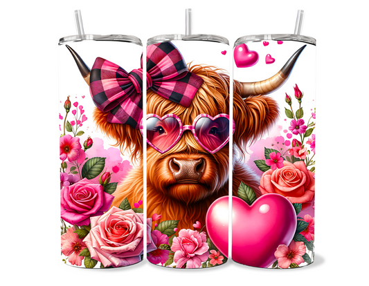 Highland Cow Tumbler